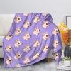 Cute Pig Pink Fleece Blanket Soft Warm Bedroom Throw Blanket On Bed Sofa Bedding Travel Sherpa Blankets for Adult Kids Quilt