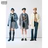 Teenie Weenie Women's Hooded Wool Blend Coat