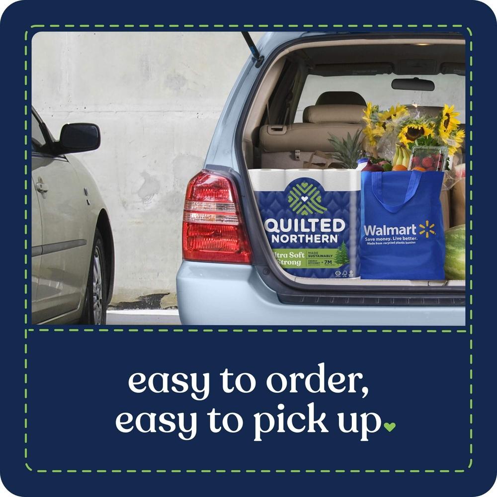 Ultraweiches Starkes 2-lagiges Toilettenpapier 6 Mega-Rollen je 295 Blatt Kläranlagengeeignet Unparfümiert Stärker Langlebig Umweltfreundlich Baum