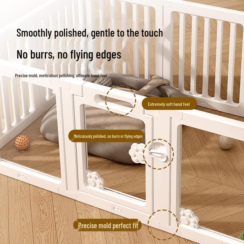 Indoor Pet Barrier: Dog & Cat Fence for Small to Medium Dogs, Dog Cage & House.