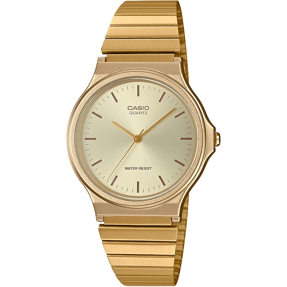 Casio Collection MQ-24G-9EJH Men s Gold Watch Classic Design Quartz Movement