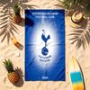 Tottenham Hotspur FC (5) Tema Paplūdimio rankšluostis Atsparus smėliui Minkštas ir patogus Tinka baseinui, stovyklavimui, jogai ir nardymui Kelioninis