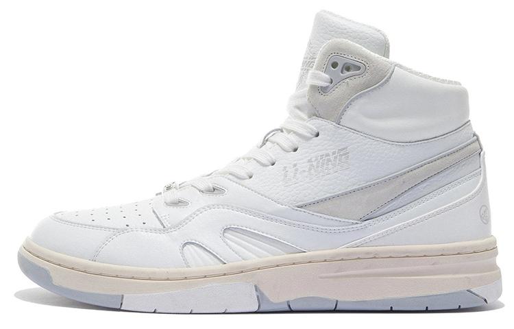 Li Ning 937 Deluxe Hi Синтетическая кожа, Покрытие из спилка коровьей кожи Нескользящая, Износостойкая, Легкая AZGS043-1 43