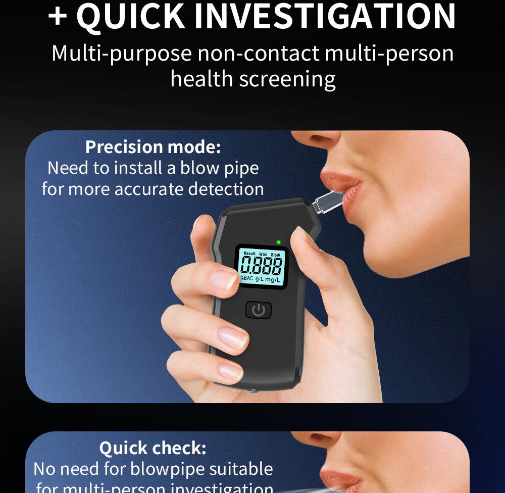 Tragbarer Alkoholtester