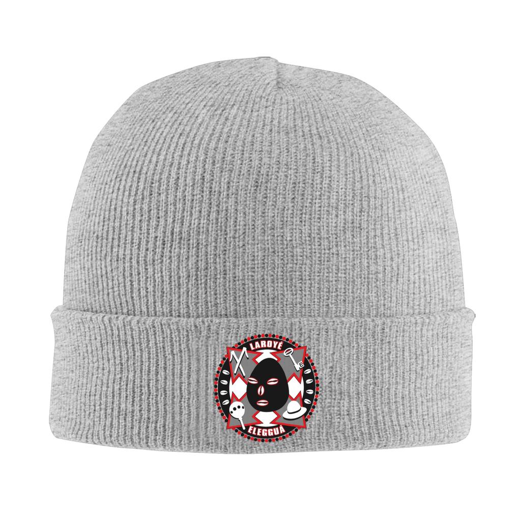 Eleggua the guardian Warm Knitted Cap Winter Knit Bonnet Hat Skullies Beanies Hip Hop Caps for Unisex