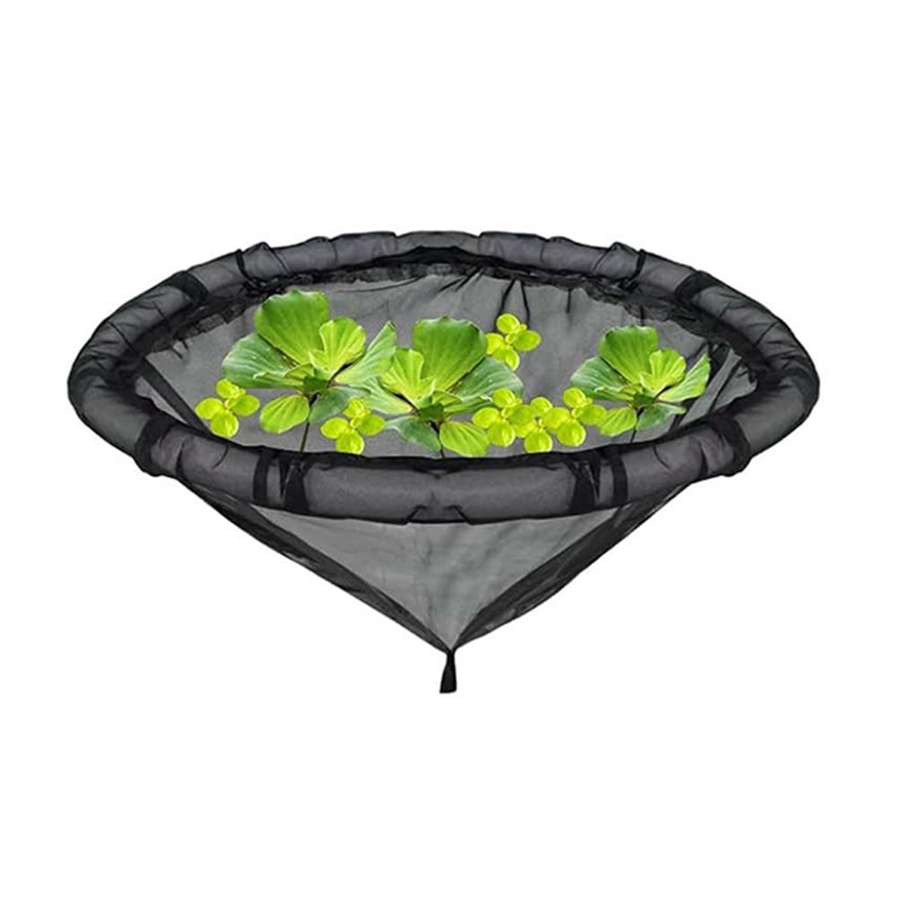 45/60/80cm Teichpflanzennetz Sonnenschutz Porös Pflanze Neues Netz Kreisförmig Schwimmende Pflanze Atmungsaktiv Atmungsabl O9v2