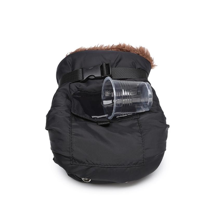 1 Pair Infant Strollers Mittens Keep Hands Warm Winter Breathable Fleece Lining Hand Muffs for Outdoor Activity