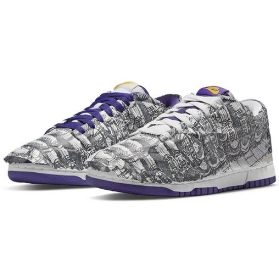 Nike Dunk Low Purple/White Shoe DJ4636-100