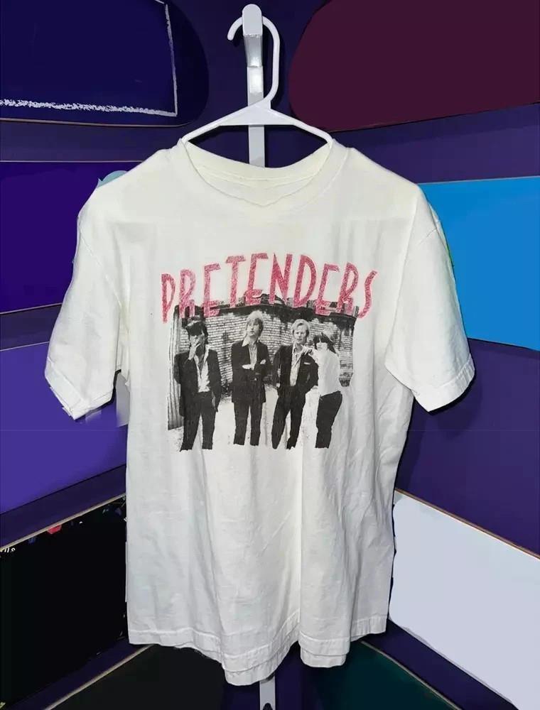 The Pretenders Band US Concert Tour Unisex Cotton T-Shirt Full Size Unisex T-Shirt S