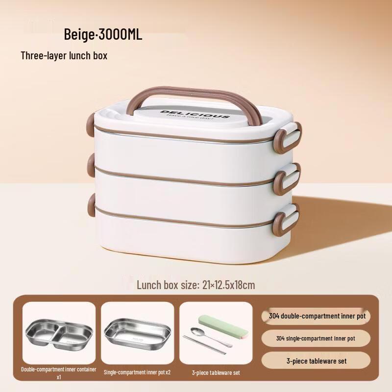 Multi-layer Insulated Lunch Box