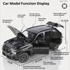 1:18 X5M Honda Accord Car Toys Alloy Diecast Models Shock Absorption Doors Opened Front Wheel Steering Vehices Desktop Ornament akf256