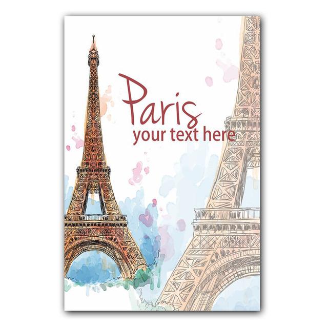 Landscape Oil Painting Famous Architectural Art Canvas Painting Gift Painting Living Room Corridor Study Home Decoration Mural No Frame