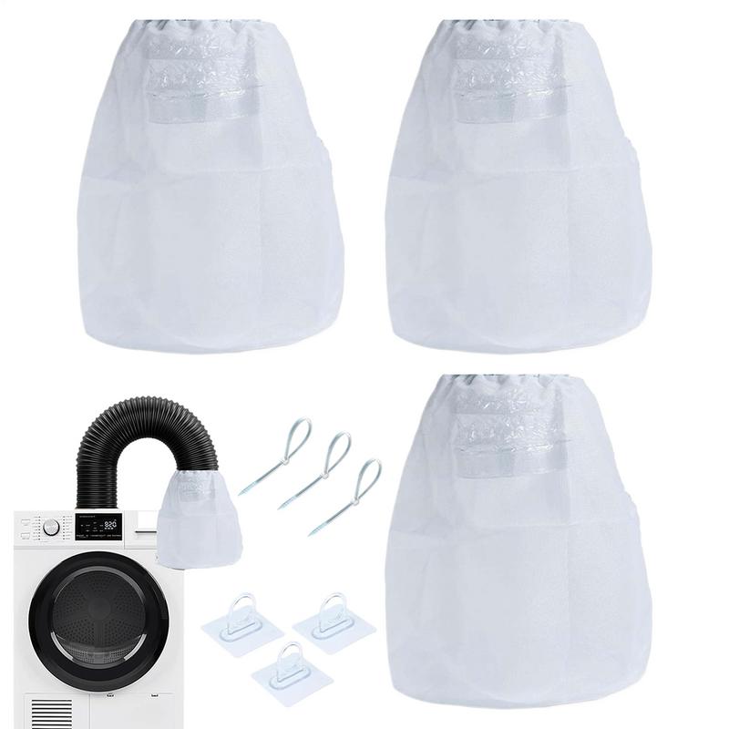 Lint Catcher For Dryer Dryer Vent Filter Reusable Fluff Cleaning Kit Dryer Vent Bucket Indoor Box For Ventless Dryer To Prevent