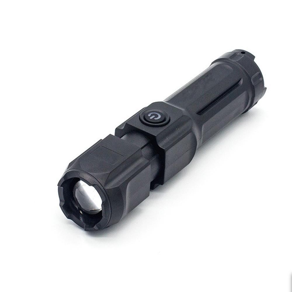 Strong Light Telescopic Zoom High-Power Flashlight Aluminum Alloy Multifunctional Outdoor Long-distance White Laser Flashlight