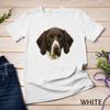 Deutsch Kurzhaar Gesicht Unisex T-Shirt