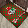 Name Custom FC Lokomotiv Moscow Carpet Rug for Living Room Bedroom Home Sofa Decoration,Kids play Non-slip Floor Mat