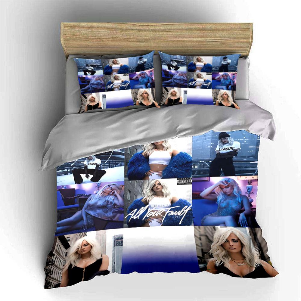Blonde Fashion Urban Aesthetic Bedding Duvet Cover Set Duvet Cover Pillowcases  (1*Duvet Cover 2*Pillowcases, without duvet insert)