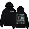 Rapper Hades 66 Make Money Not Friends Album Grafik Hoodie Herren Damen Mode Hip Hop Popmusik Übergroßer Hoodie Y2k Sweatshirt