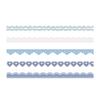 240Pcs Aesthetic Lace Sticker Scrapbooking Decorative Sticker for Journal Notebook Photo Album Phone Case Invitation