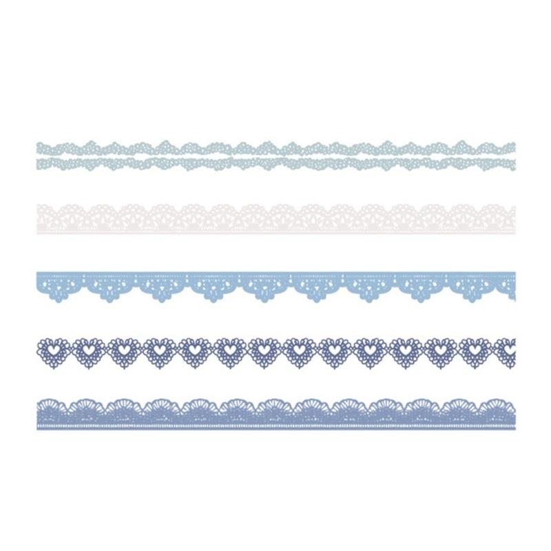 240Pcs Aesthetic Lace Sticker Scrapbooking Decorative Sticker for Journal Notebook Photo Album Phone Case Invitation