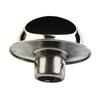 New Useful Air Vent Grille Round Vent Outlet Stainless Steel Exhaust Fans Practical Silver Bull Nose Wall Vent