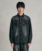 DECET Denim Shirt Dcsh006Blacka