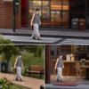 1/64 Miniature Figures Model Action Figure Hand Painted Garage Scene People Resin Collection Desk