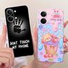 Case For Xiaomi Poco X8 Pro Max Cover Transparent Fashion Butterfly Cute Cat Cool Painted Soft Phone Casing 2602BPC18G