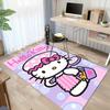 1pc Hello Kitty Pink Polka Dot Rug - Cute Hello Kitty Decor, Bedroom Carpet, Gift Idea, Office Rug, Outdoor Rug, Home Decor, Birthday Presentz2708
