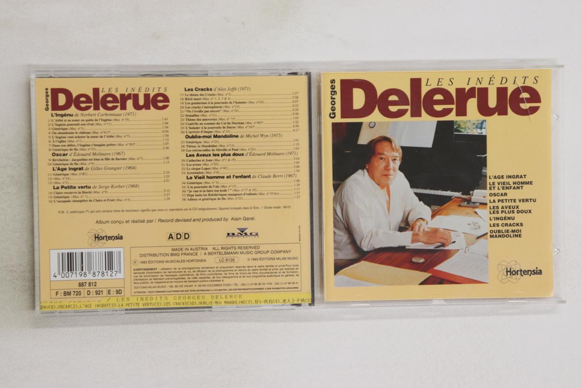 

CD GEORGES DELERUE - Inedits De Georges Delerue 887812 Hortensia 1993 France Classical Used