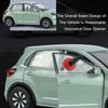 1:24 WULING BINGUO Car Model Toy Diecast Metal Sound Light Intelligent Voice New Energy Vehicles Models Desktop Decorations Gift