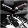 3PCS Rhinestone Car Handbrake Cover Leather Auto Anti-slip Protector Decoration Universal Diamond Car Accessories Interior