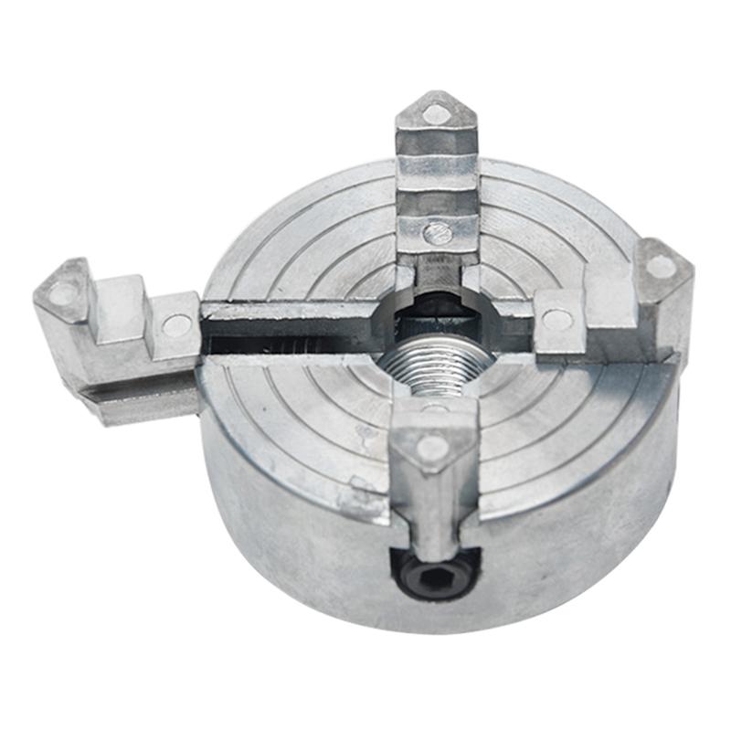 Comapct Zinc Alloy 3-Jaw Lathe Chuck with Large Clamping Range in Machine Tool Accessories Fitting for Electric Drill