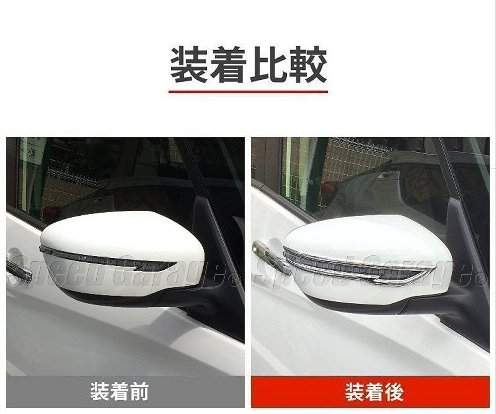 Speed Garage Door Mirror Turn Signal Garnish for Nissan Serena C27 Custom Parts - Dress-Up