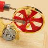 Mini Hot Air Stirling Engine Motor Model Colorful LED Electricity Power Generator Educational Science Kit for Kids