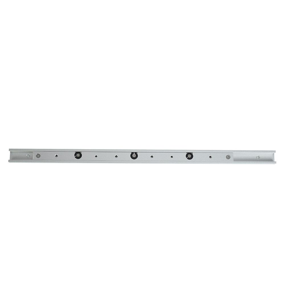 Juego de Rastril y Barra de Inglete de Aleación de Aluminio de Grado Profesional para Sierra de Mesa