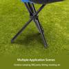 Tragbarer faltbarer Stativstuhl für Outdoor-Camping, Wandern, Angeln, Picknick, Grillen, Reisen(Blau L)