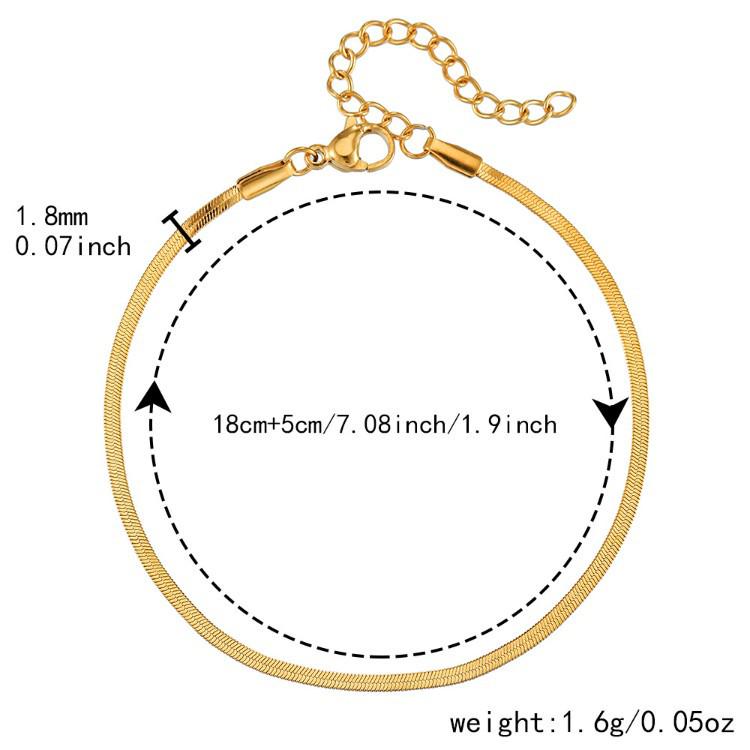 Customizable Adjustable Stainless Steel Blade Chain Bracelet