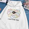 I Can Find You Fun Cat Hoodies Men Women Street Warm Autumn Sweatshirt Fleece Pullover Clothes Pocket Loose Sportswears Couple