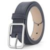 Retro Simple Pu Waist Belt With Alloy Pin Closure For Streetwear Daily And