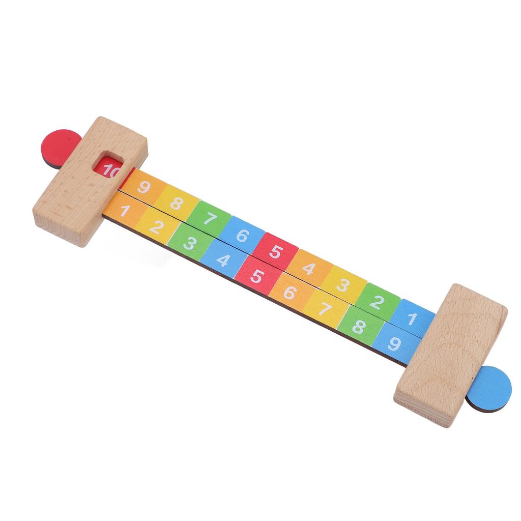 Digitalt tallnedbrytningslinjal Fargerik Vakker Praktisk Bærbar Tidlig Opplæring Undervisning