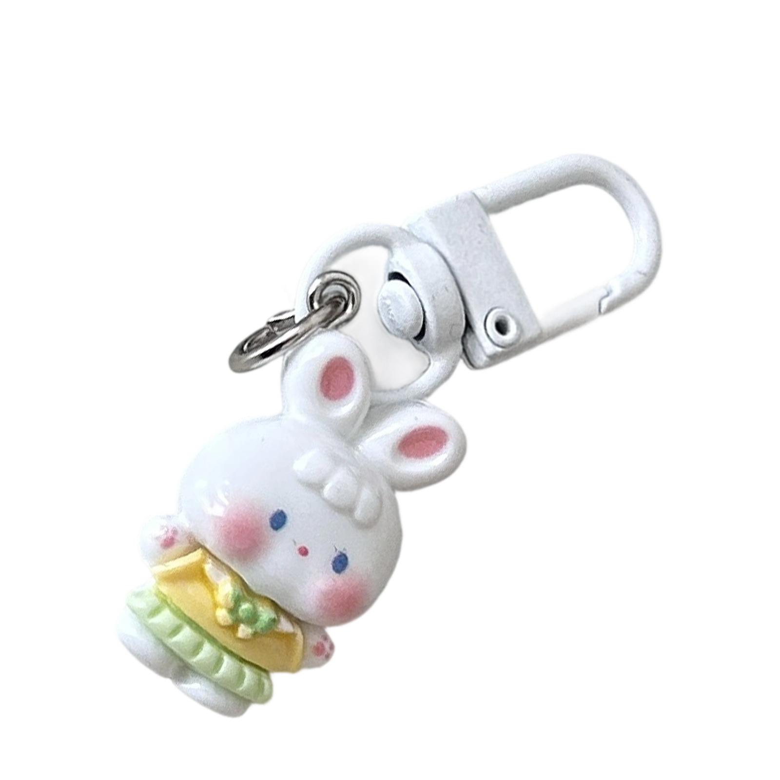 

Cute Cartoon An imal Keychain Resin Charm Creative Friendship Keyring Perfect Gift For Friend And Couples 1