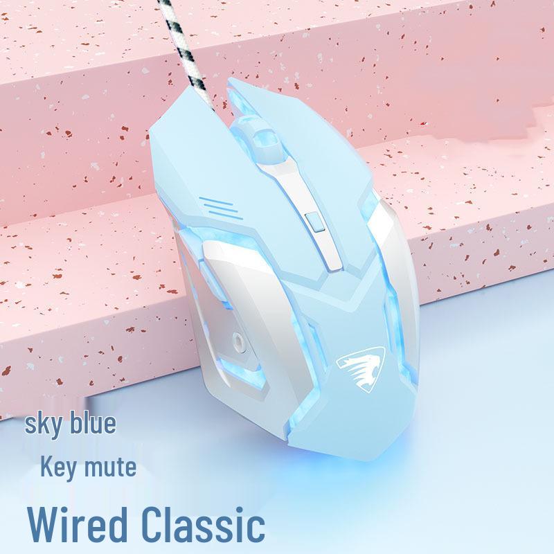 Pioneer USB Wired Gaming Mouse with Mechanical Macro for Esports
