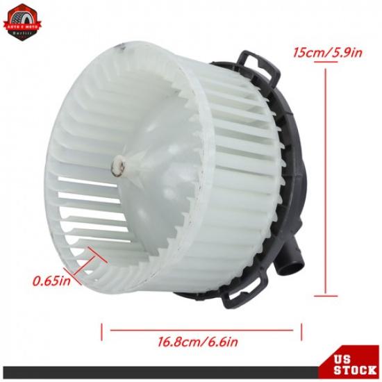 A/C Heater Blower Motor for Mazda 5 2008-2010 2012 2013-2017 L4 2.5L W/ Fan Cage