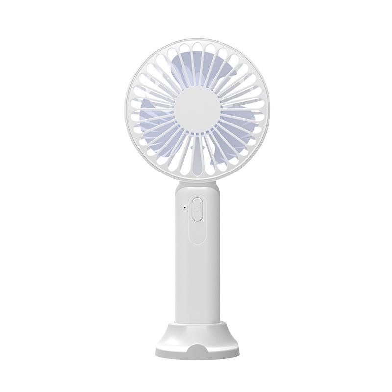 

Q9 Handheld Rechargeable Fan with Logo Print - Portable Gift for Students 165×105×50mm
