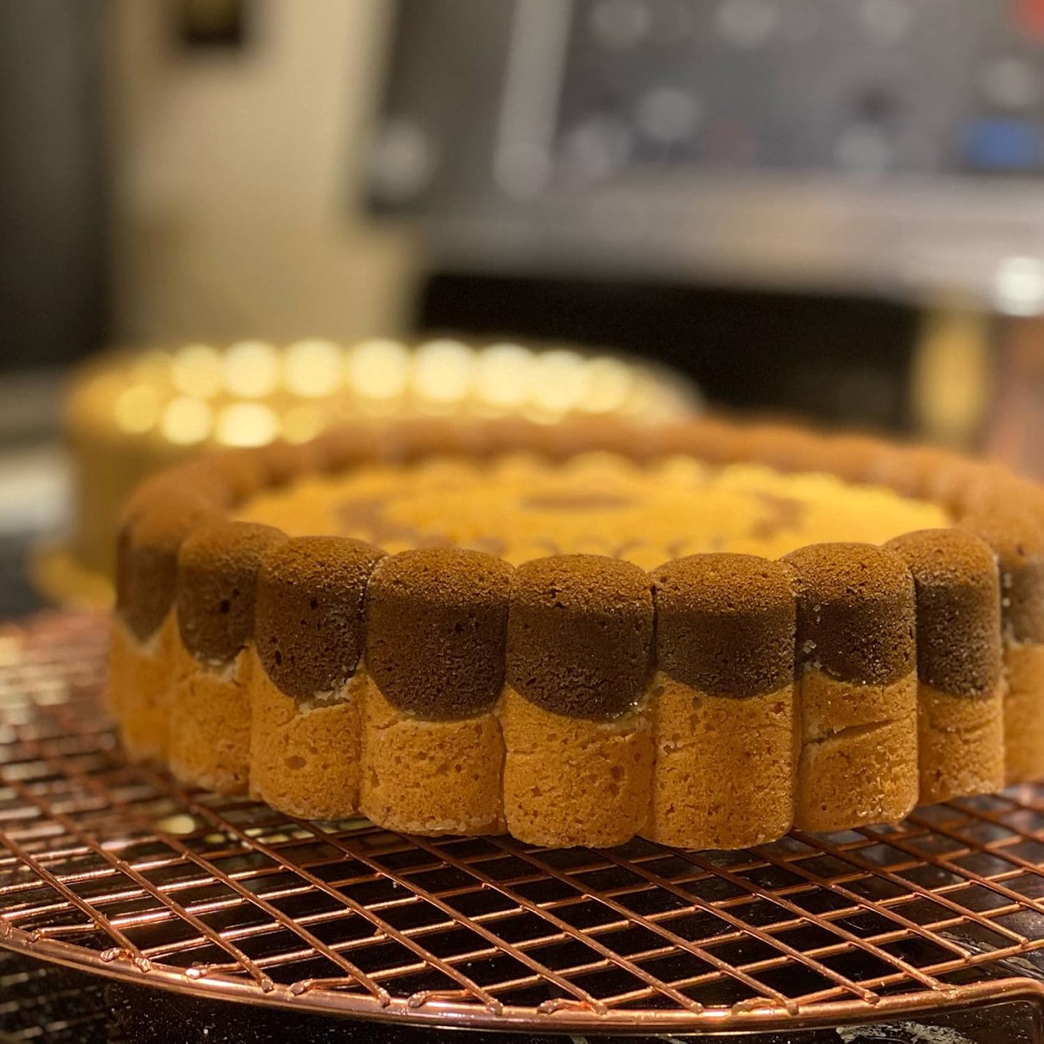 Шарлотка , Шарлотка , 10-дюймовая форма для выпечки рифленая форма для торта