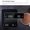Digital Coffee Scale with Timer 3kg/0.1g Precision Espresso Scales Measuring Tools With USB Rechargeable Kitchen Scales