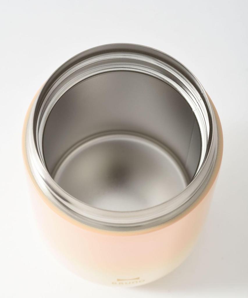 BRUNO Soup Jar with Spoon, Orange, No Size, BHK309-R-OR