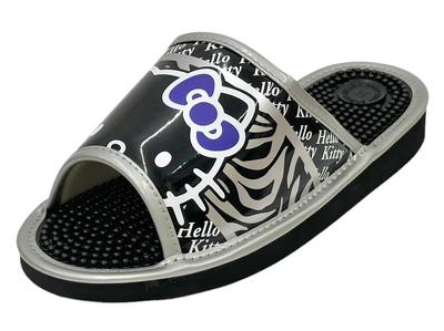 Hello Kitty Health Sandals Slippers [Sanrio] Men's SA-5013M (Silver, M)