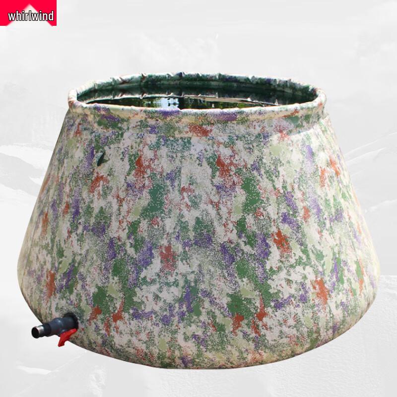 Xuanshi 2-Ton Outdoor Folding Water Tank, Jungle Starry Sky Camo